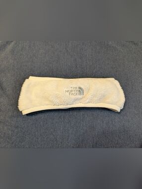 North Face white headband